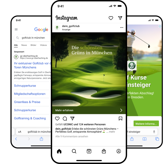Performance Marketing für Golf Clubs